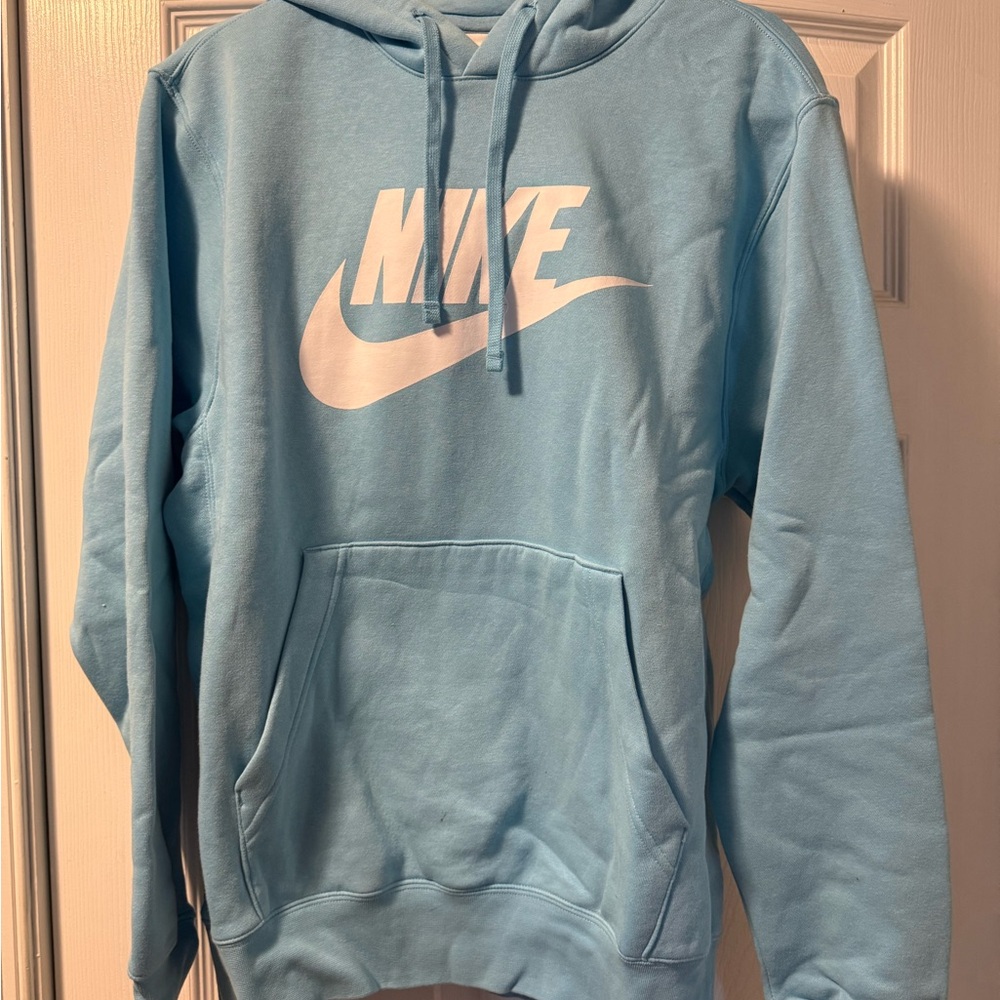 Nike Sky Blue Pullover Hoodie